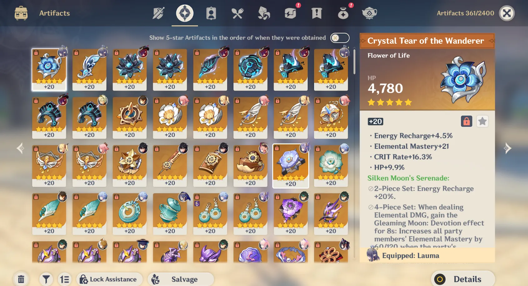 GI992 High-End AR60 Lauma C1 Ayato C6 Diluc C6 Yelan C1 Whale Account 